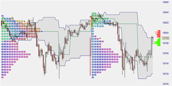 Le Market Profile permet d'identifier les niveaux de prix critiques.