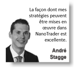 Trader Andre Stagge et NanoTrader.